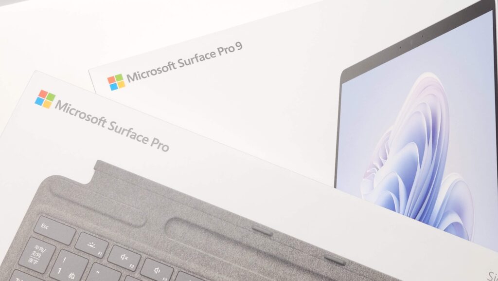 Surface Pro 9 箱